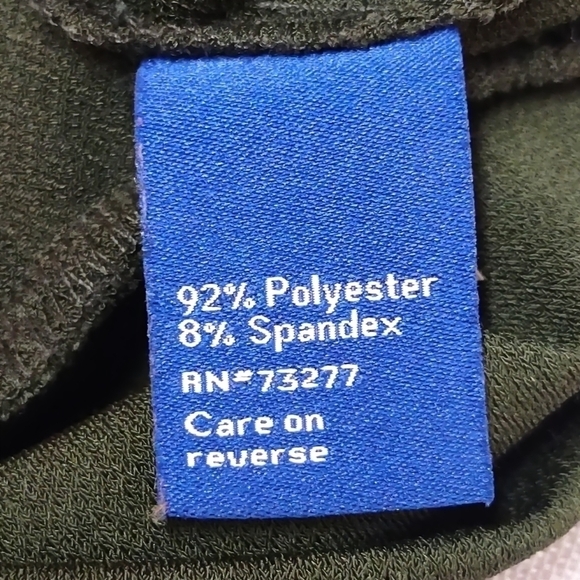 Apt. 9 Women's Green Ruched Sleeve Top Blouse Size L - Picture 12 of 12